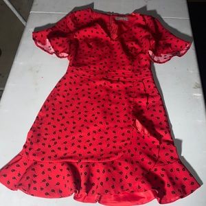 Red Oasis Dress
